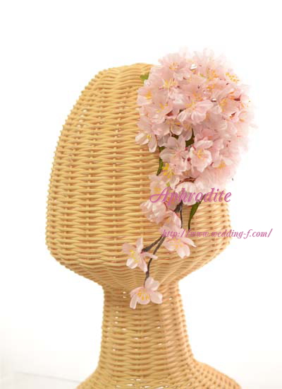 桜のヘッドドレス